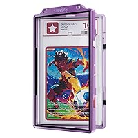 psa caseまとめ(purple 2個、yellow1個、スタンド1個) Amazon.com: GradedGuard Graded Card Guard Case for Standard